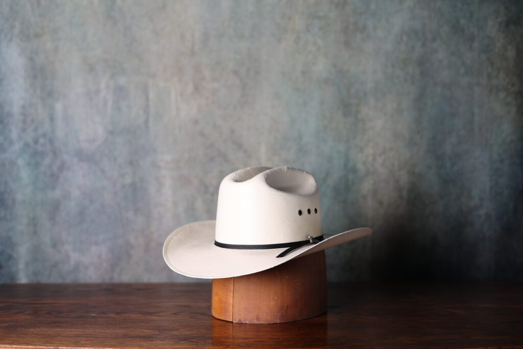 Ivory 8X Shantung Straw Hat