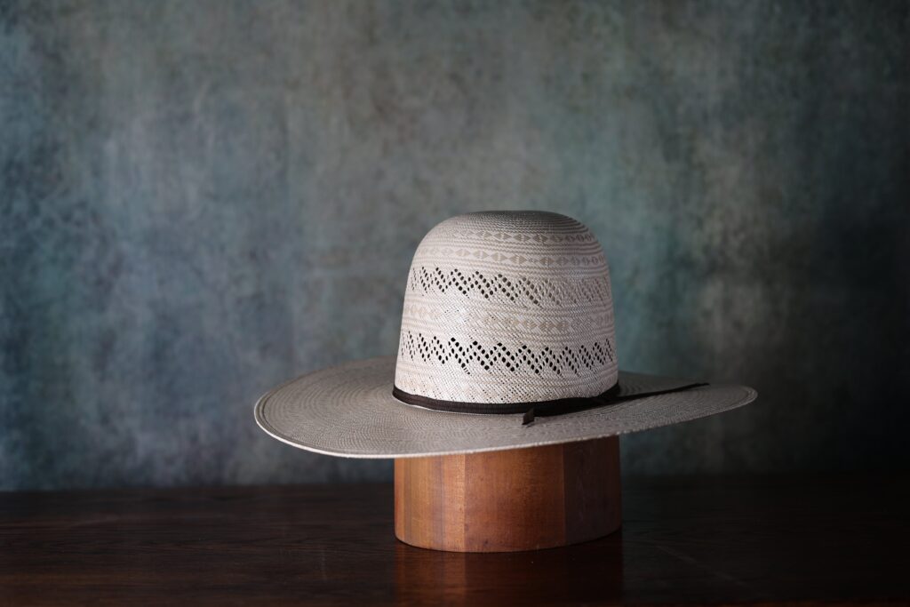 Prime Time Flat Brim Western Straw Hat