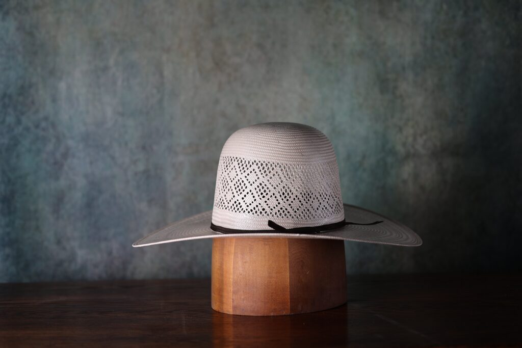 Diamond Breeze Flat Brim Straw Hat