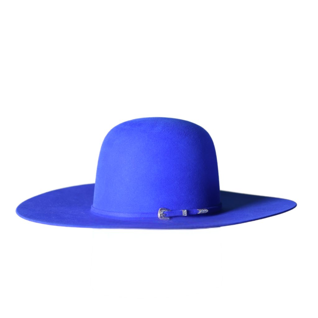 Cobalt Premium Hare Felt Western Hat