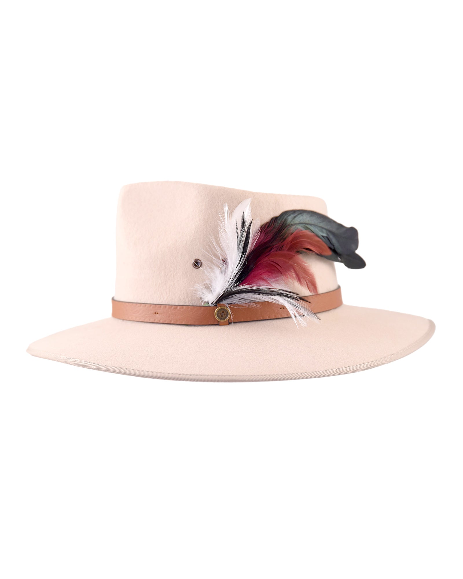 Timeless Cream Classic Felt Hat - Image 4