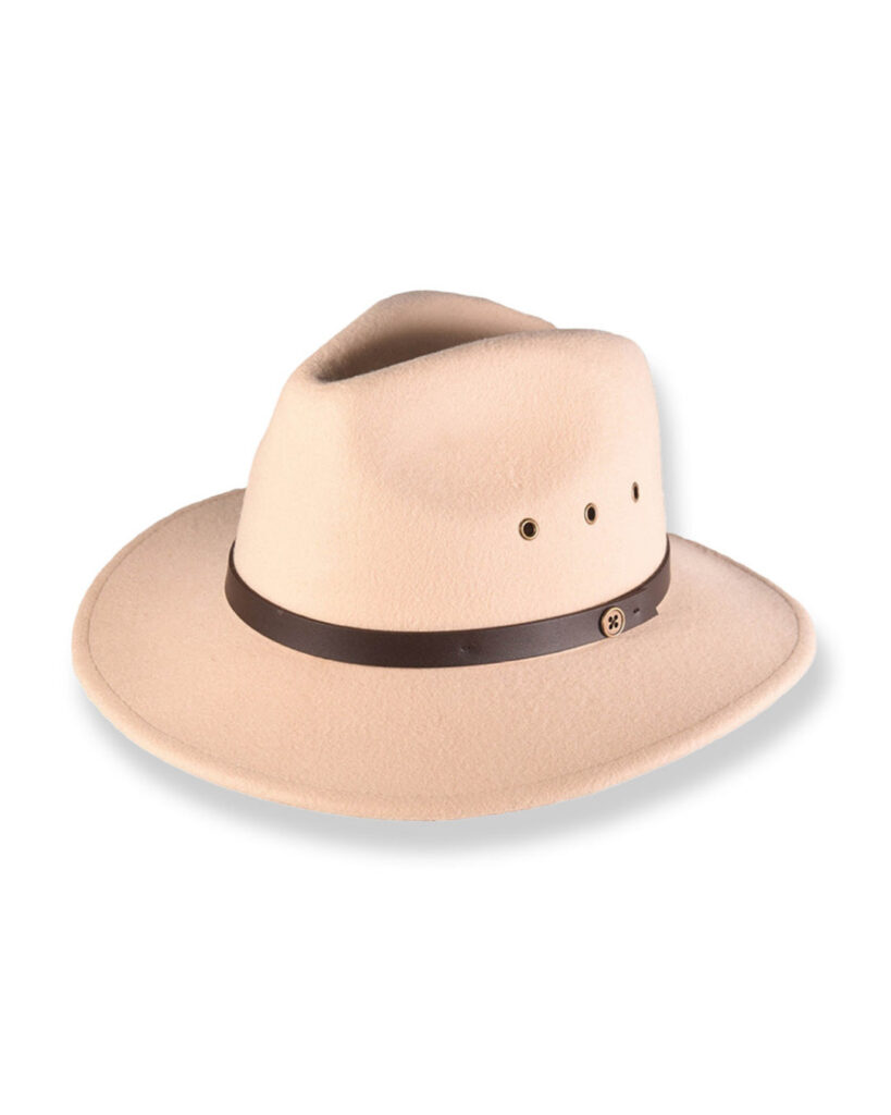 Refined Cream Classic Felt Hat