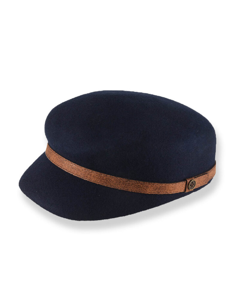 Lightweight Navy Classic Felt Hat